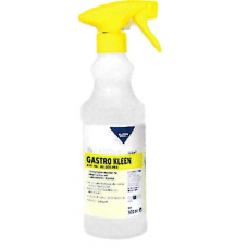 Gastro Kleen, paviršių valymo priemonė, atitinka RVASVT (sistema skirta valdyti rizikos veiksnius, galinčius padaryti maistą nesaugų.) 500 ml buteliukas su purkštuku. Gastro Kleen, paviršių valymo priemonė, atitinka RVASVT (sistema skirta valdyti rizikos veiksnius, galinčius padaryti maistą nesaugų.) 500 ml buteliukas su purkštuku.